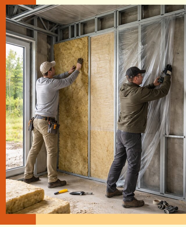 Утепление дома из ЛСТК в Карасук с гарантией качества и эффективности