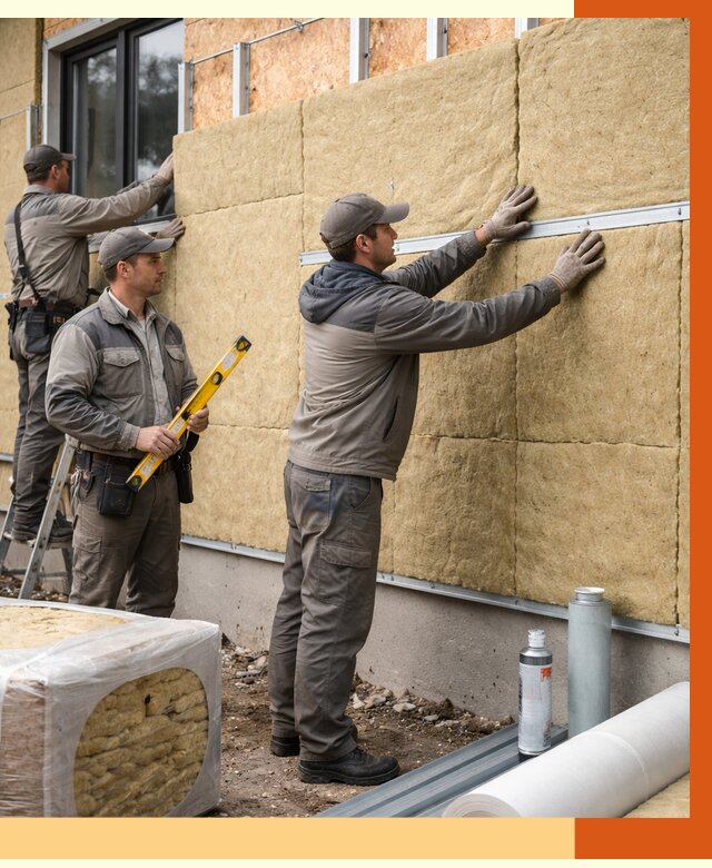 Утепление дома из SIP панелей в Карасук от 6297 руб./м² под ключ | ТепломастерКск