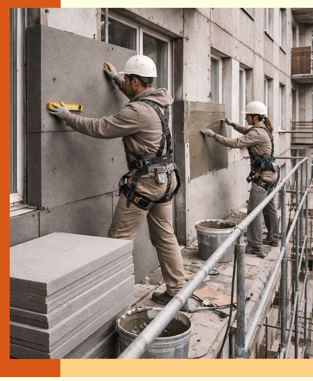 Утепление квартиры снаружи под ключ в Карасук