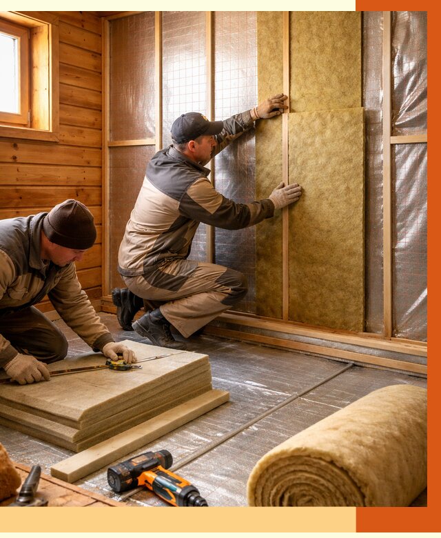 Утепление бани изнутри в Карасук под ключ от 4266 руб./м² | ТепломастерКск