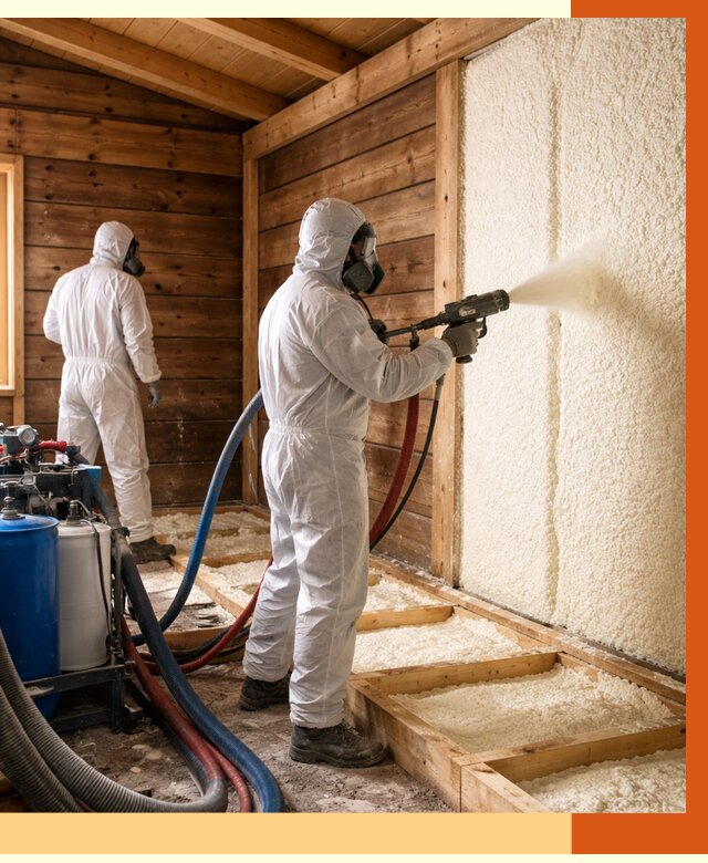 Утепление бани ппу в Карасук под ключ от 4266 руб./м2 | ТепломастерКск - напыление и монтаж ппу