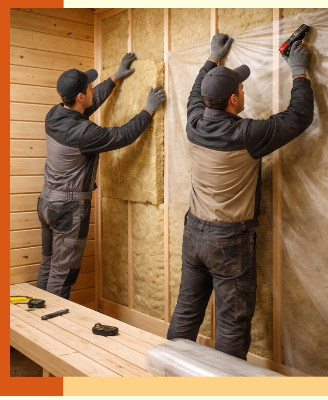 Профессиональное утепление сауны в Карасук с гарантиями качества