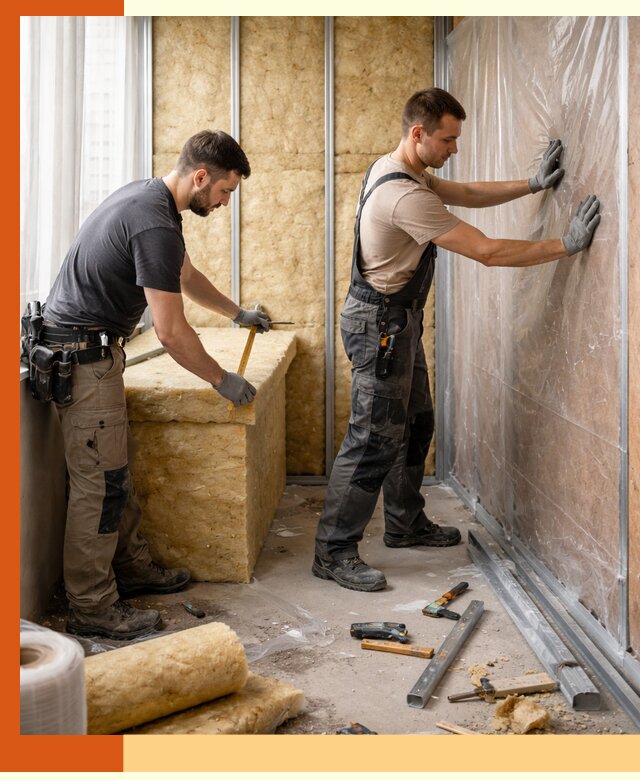 Профессиональное утепление лоджии в Карасук эффективно и надежно