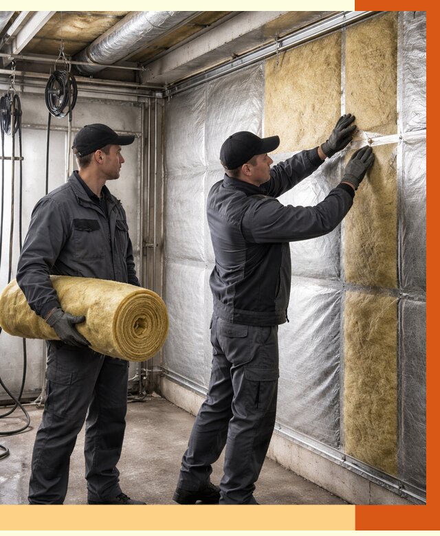 Утепление автомойки в Карасук от 8633 руб./м2 — комплексное утепление под ключ | ТепломастерКск