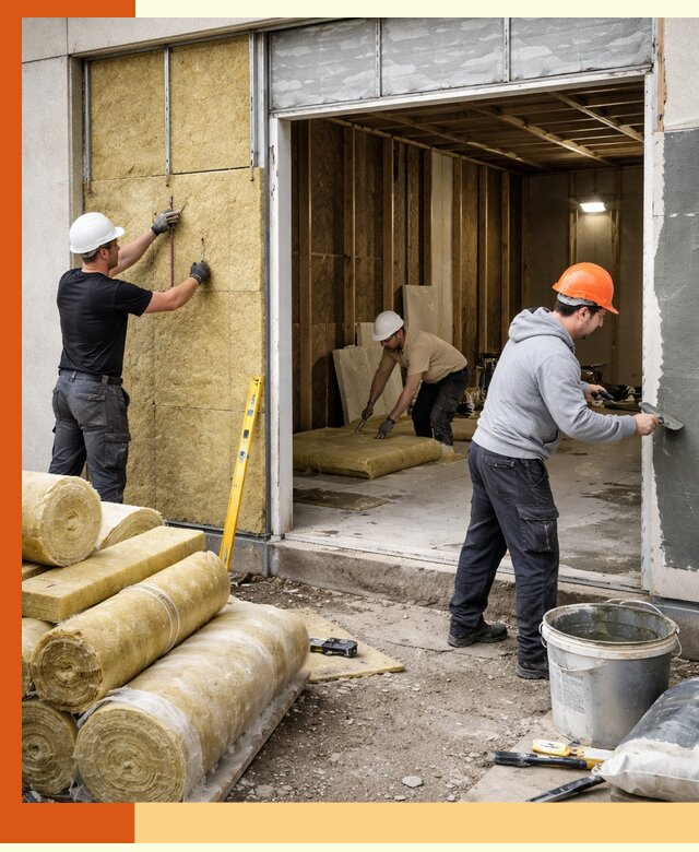 Утепление торгового павильона в Карасук — качественно и энергоэффективно