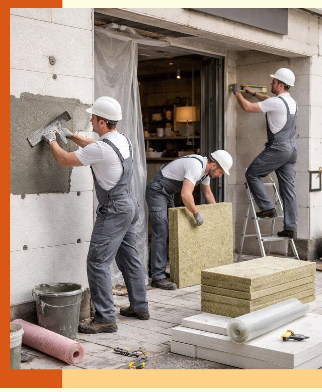 Утепление кафе в Карасук: профессиональная теплоизоляция и монтаж