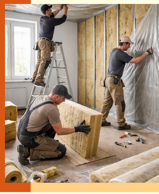 Утепление офисных помещений под ключ в Карасук