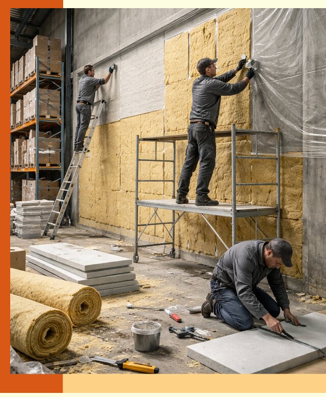 Утепление холодного склада под ключ в Карасук