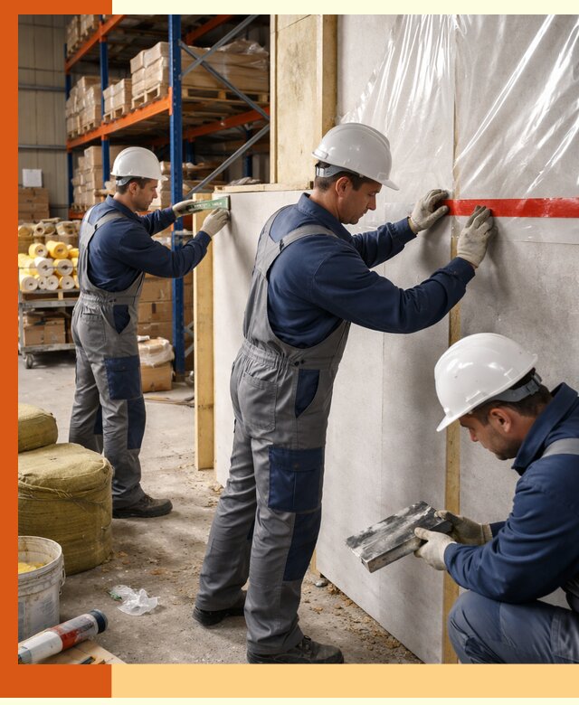 Утепление теплого склада под ключ в Карасук