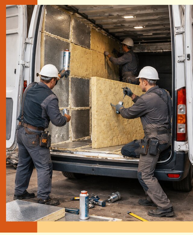 Утепление фургона-рефрижератора в Карасук для сохранения температуры