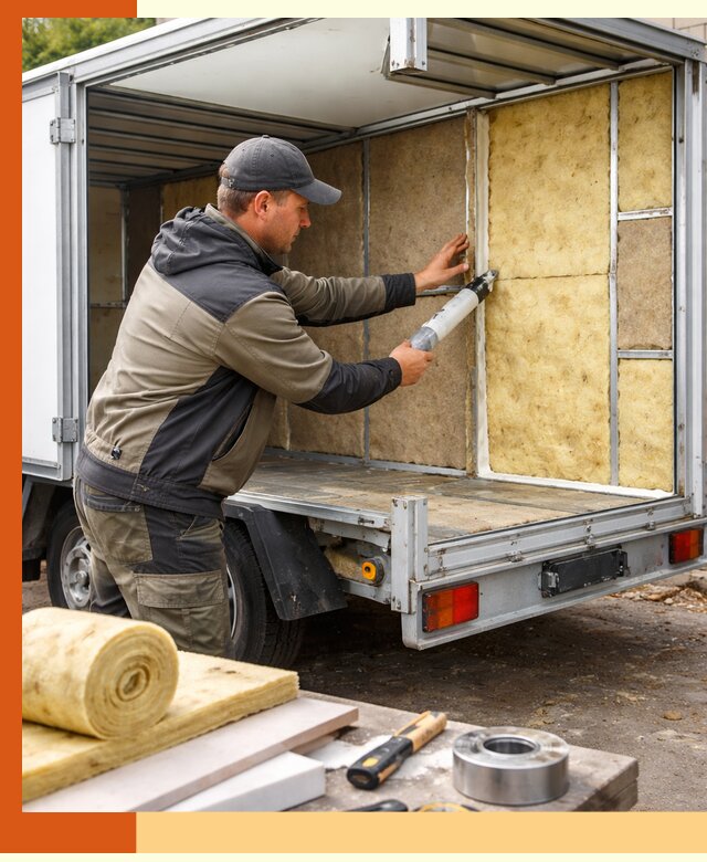 Профессиональное утепление прицепа в Карасук для любых условий