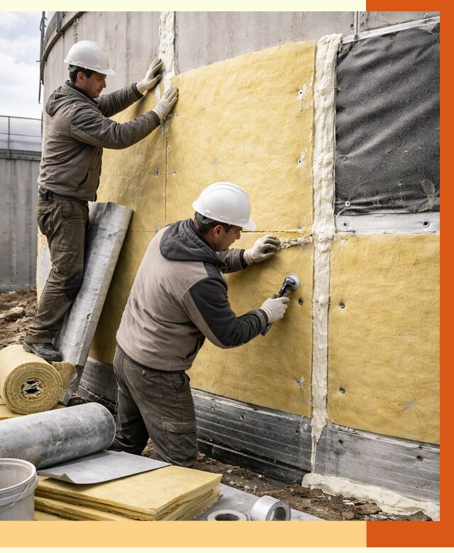 Утепление резервуара в Карасук от 27932 руб/м2 — монтаж ППУ и комплекс под ключ | ТепломастерКск