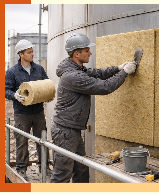Профессиональное утепление резервуара и теплоизоляция в Карасук