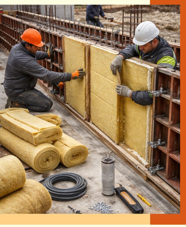 Теплоизоляция опалубки в Карасук от 7313 руб. за м2 — услуги и монтаж | ТепломастерКск