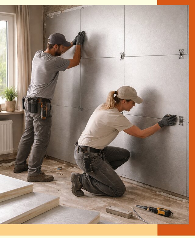 Утепление PIR панелями в Карасук от 4266 руб. под ключ | ТепломастерКск