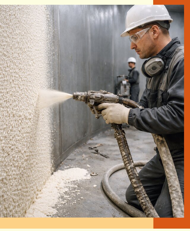 Утепление резервуара жидкой теплоизоляцией в Карасук от 66021 руб. под ключ | ТепломастерКск