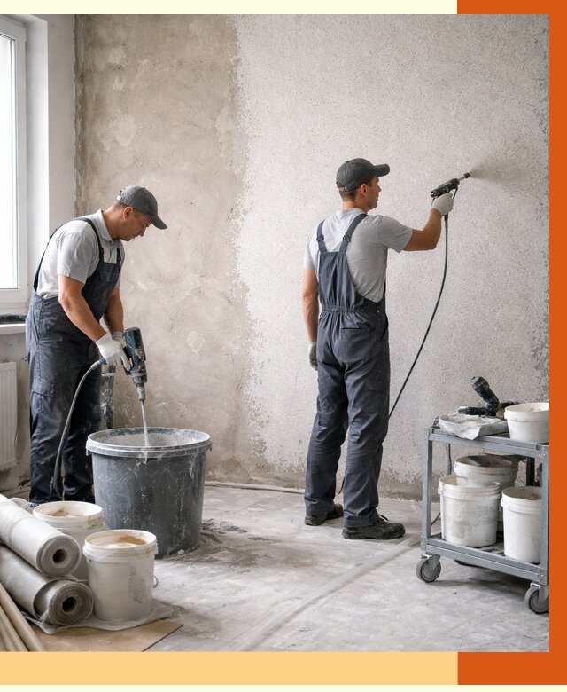 Утепление стен жидкой теплоизоляцией в Карасук от 4266 руб/м² | ТепломастерКск