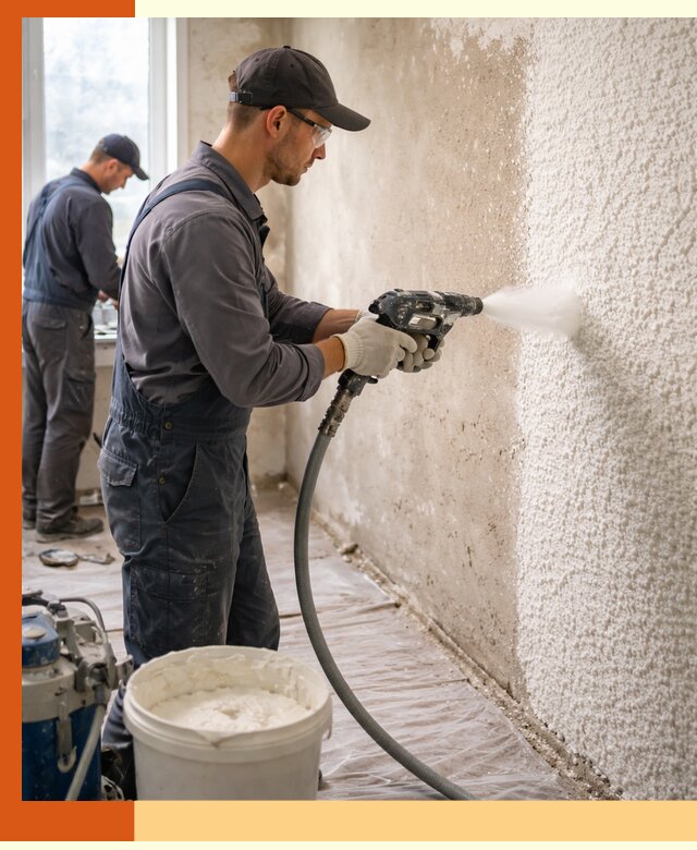 Утепление стен жидкой теплоизоляцией в Карасук для квартир и домов