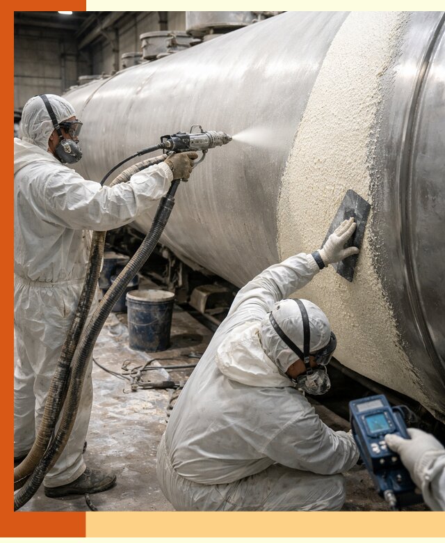 Утепление автоцистерн жидкой теплоизоляцией в Карасук