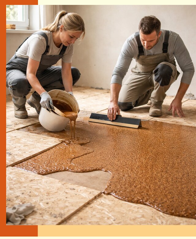 Утепление пола жидкой пробкой в Карасук для квартир и домов