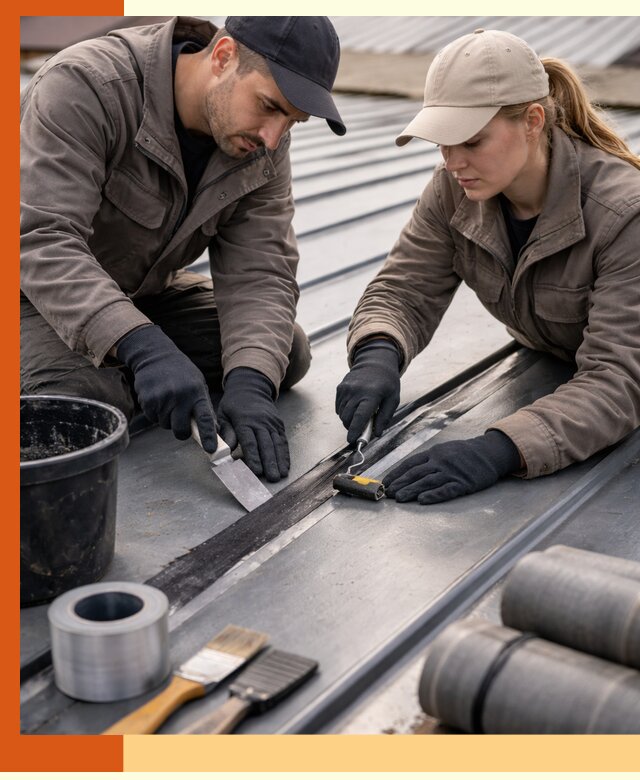 Гидроизоляция фальцевой кровли в Карасук качественно и надежно