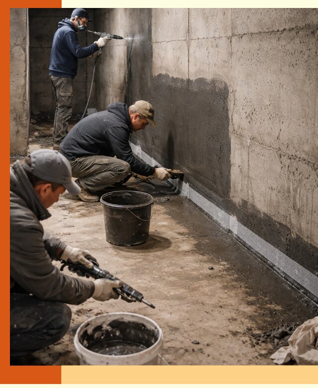 Гидроизоляция подвала в Карасук — комплексная защита от влаги