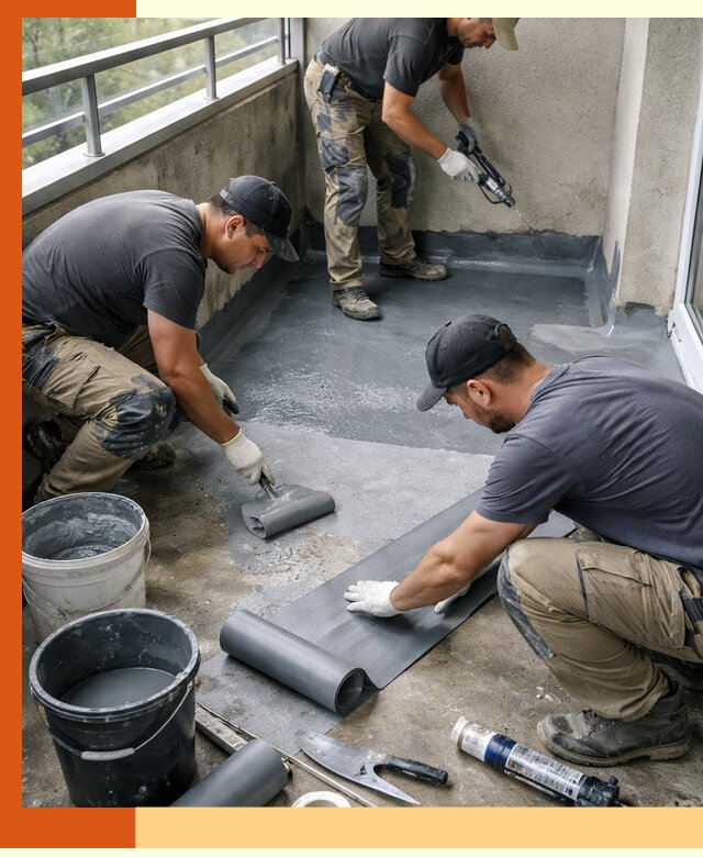 Гидроизоляция балкона в Карасук: надежная защита от протечек