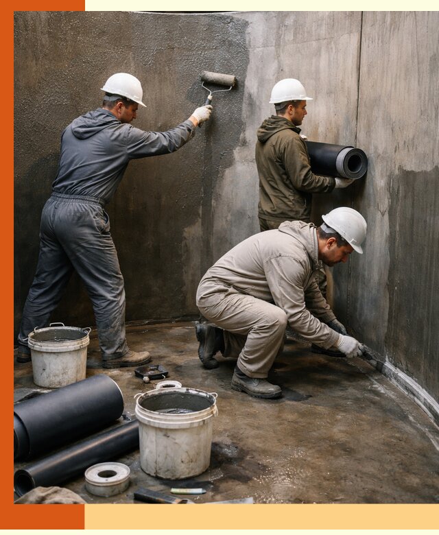 Гидроизоляция резервуара профессионально в Карасук