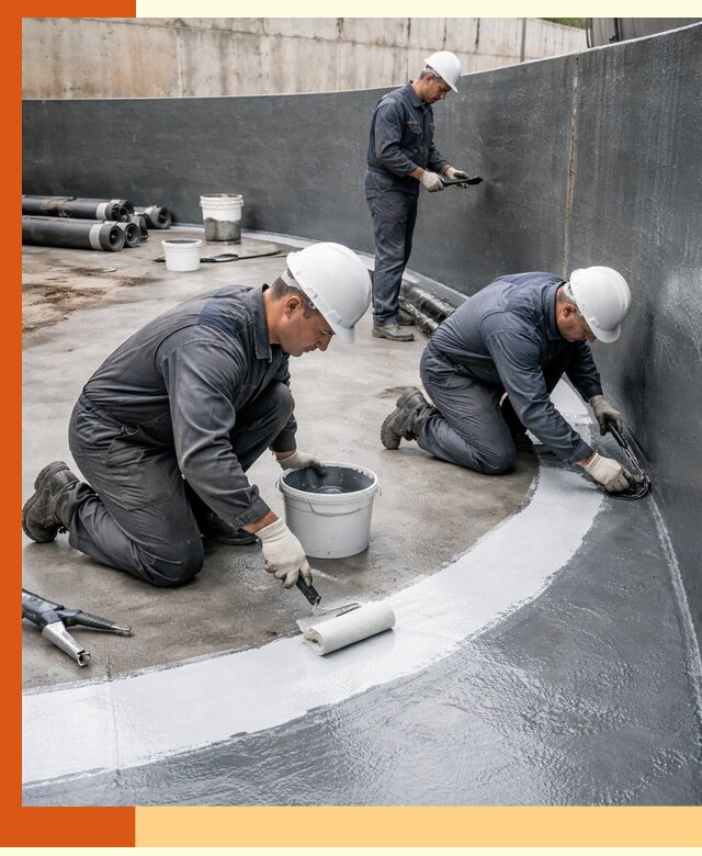 Гидроизоляция резервуара для топлива в Карасук