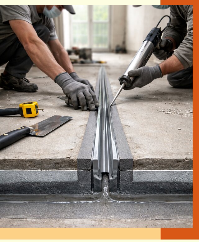 Гидроизоляция деформационного шва в Карасук от 7618 руб. под ключ | ТепломастерКск