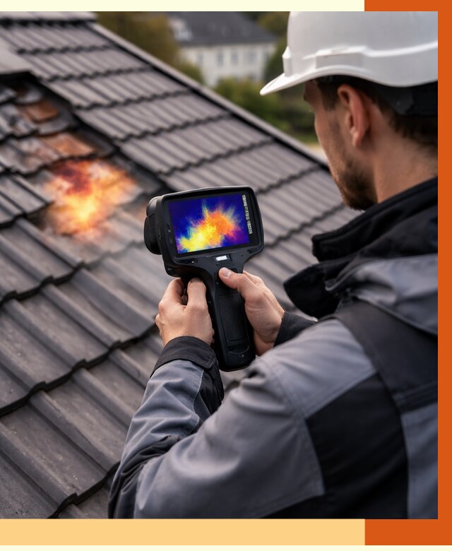 Тепловизионное обследование кровли в Карасук от 4571 руб. — ТепломастерКск под ключ