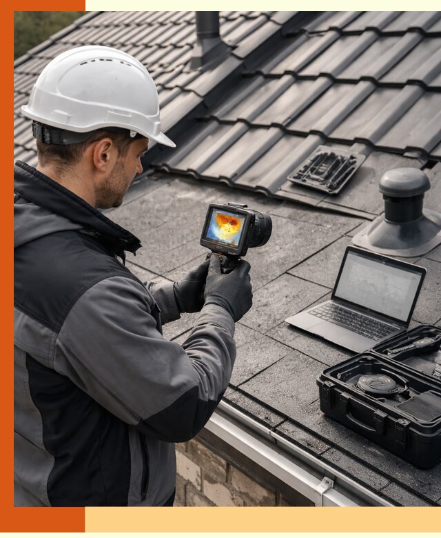 Тепловизионное обследование кровли в Карасук для выявления дефектов