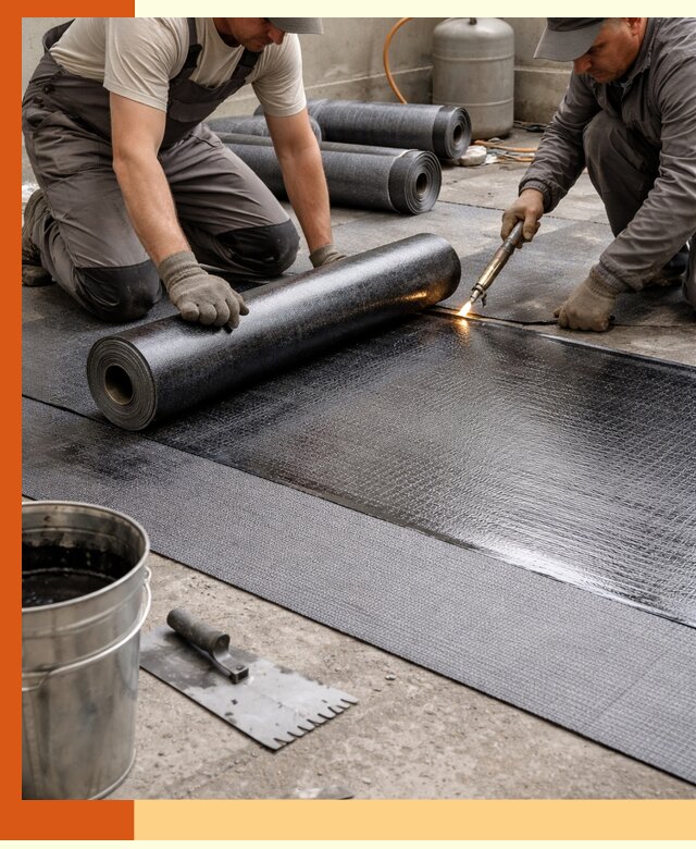 Монтаж гидроизоляционной мембраны в Карасук для зданий и конструкций
