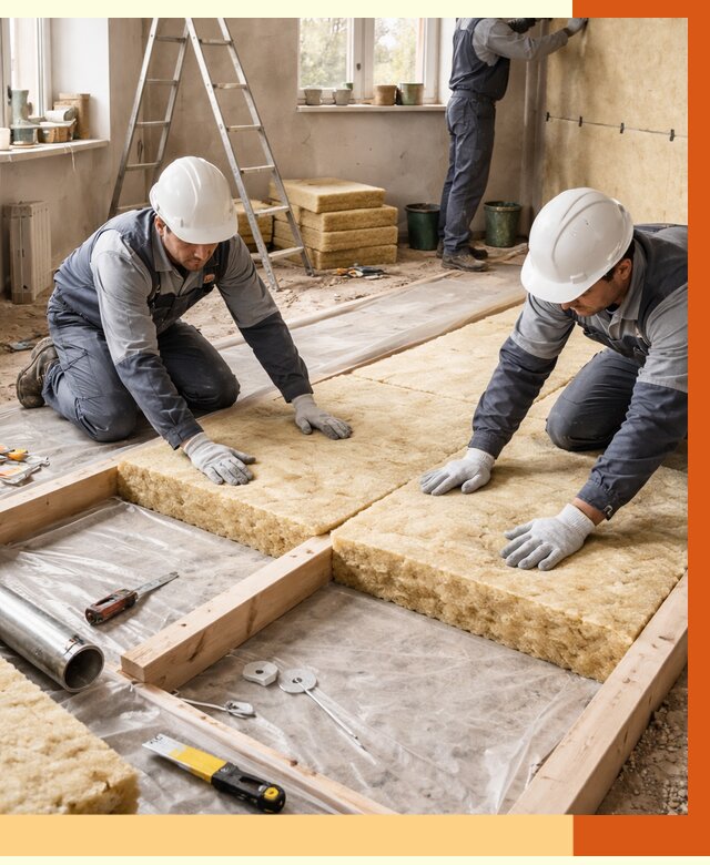 Восстановление теплоизоляции в Карасук от 8633 руб. — ремонт утепления под ключ | ТепломастерКск