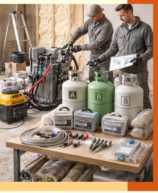 Продажа компонентов ППУ с консультацией в Карасук от 4266 руб. | ТепломастерКск